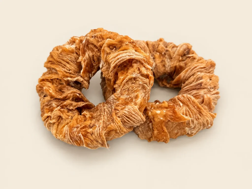 Duck Wrapped Sweet Potato Rings